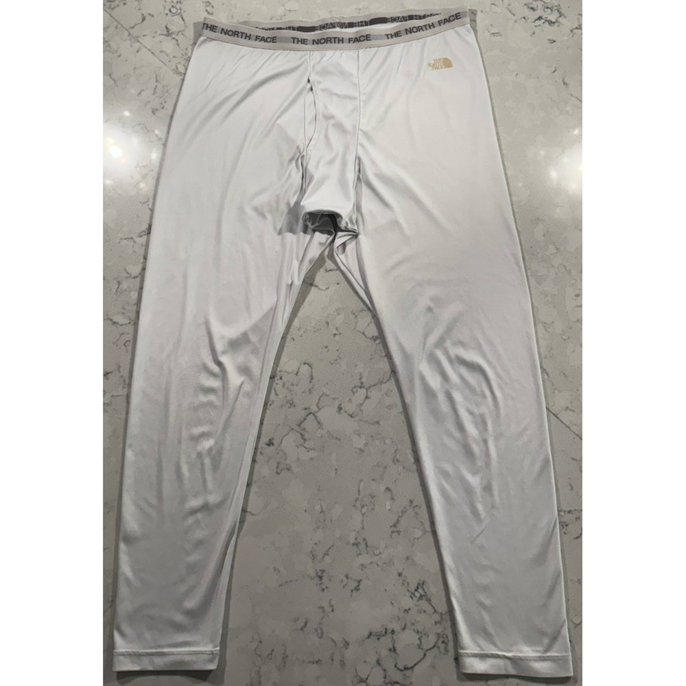 The North Face Winter Warm Essential Leggings Mens Large White VaporWick Logo
